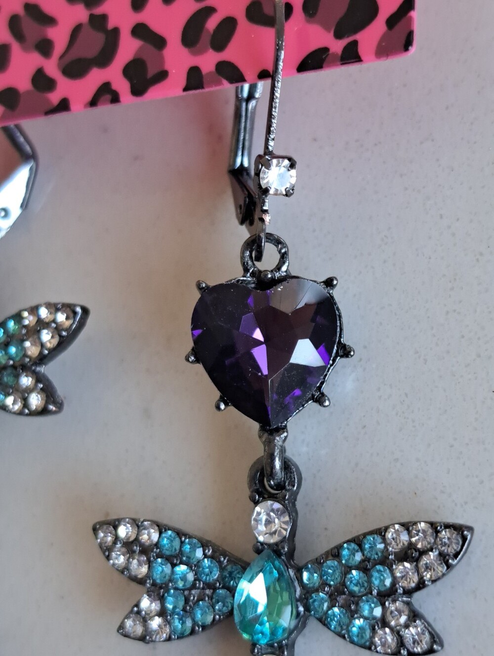 Betsey J Dragonfly Earrings